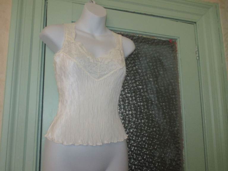 CRINKLE CAMISOLE - CREAM - ST. MICHAEL