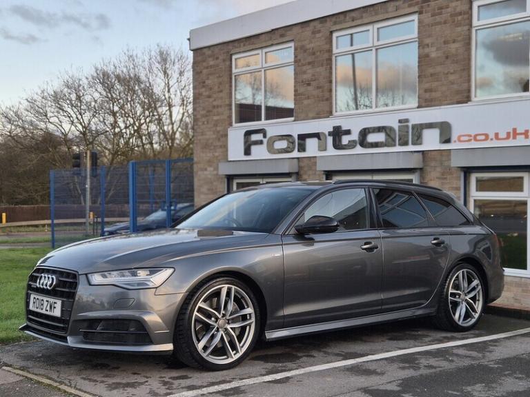 2018 Audi A6 3.0 BiTDI [320] Quattro Black Edition 5dr Tip Auto ESTATE DIESEL Automatic