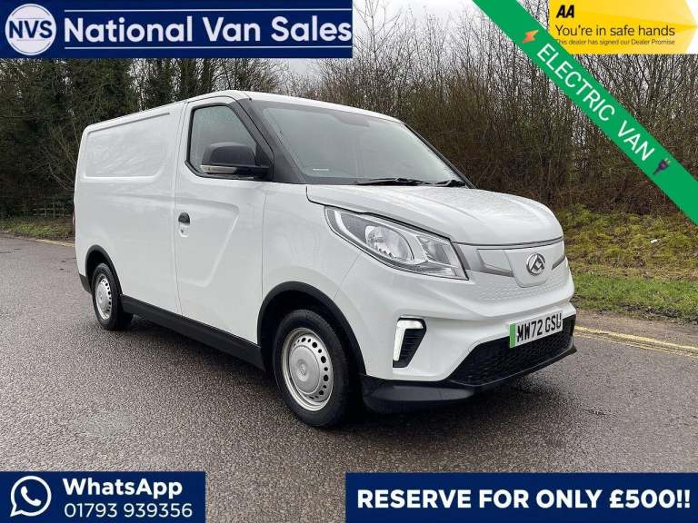 2022 Maxus eDeliver 3 50.23kWh Auto FWD L1 5dr PANEL VAN Electric Automatic