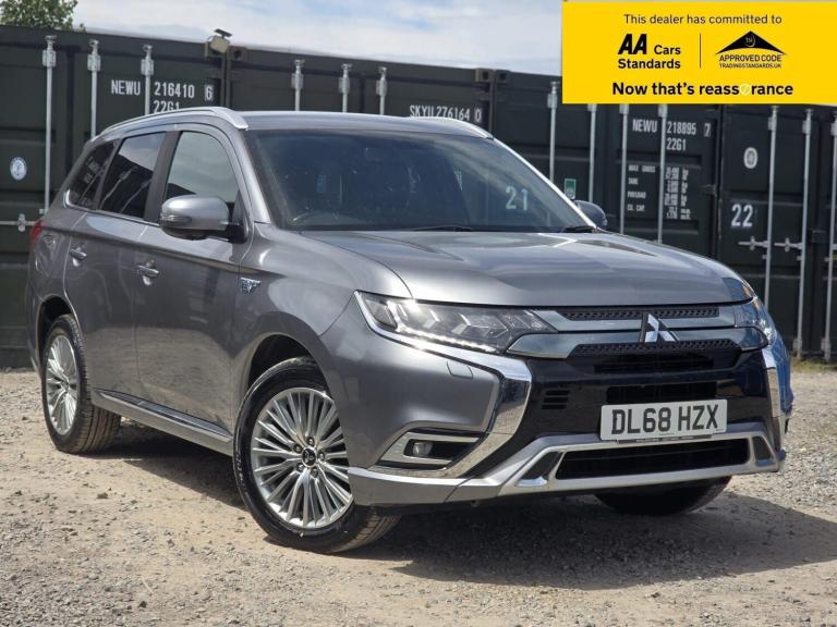 2019 Mitsubishi Outlander 2.4h TwinMotor 13.8kWh 4h SUV 5dr Petrol Plug-in Hybrid CVT 4WD Euro 6 ...