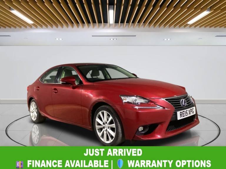 2015 Lexus IS 2.5 300h Executive Edition Saloon 4dr Petrol Hybrid E-CVT Euro 5 (s/s) (223 Saloon ...