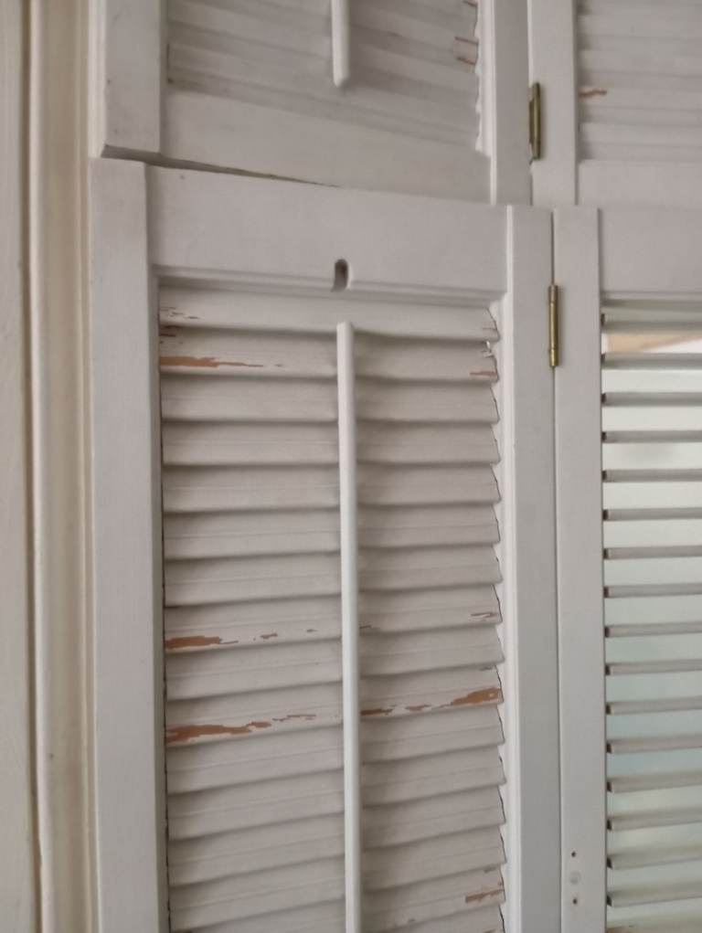 Wooden shutter 84cm wide 167 cm high