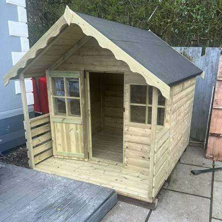 Looking playhouse or climbing frame free