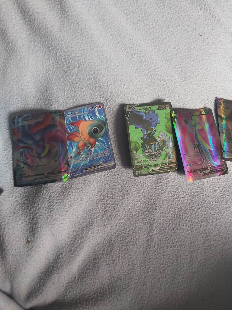 Collection of Holographic Trading Cards - Good Condition