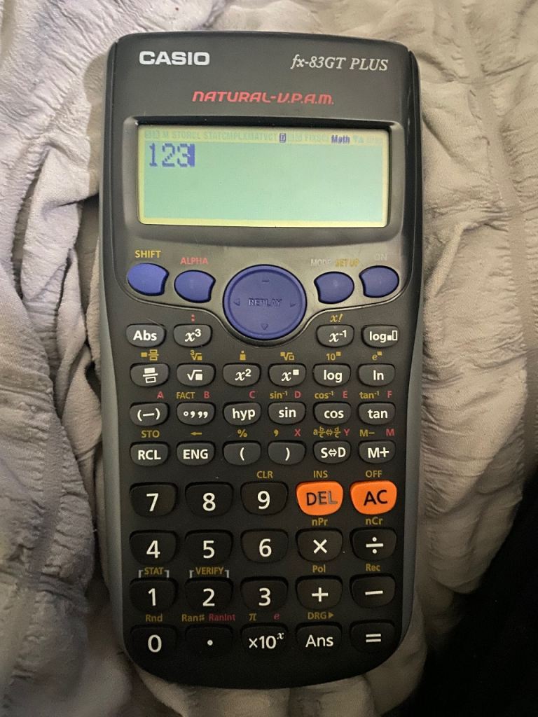 Casio fx-83GT PLUS Scientific Calculator – Good Condition
