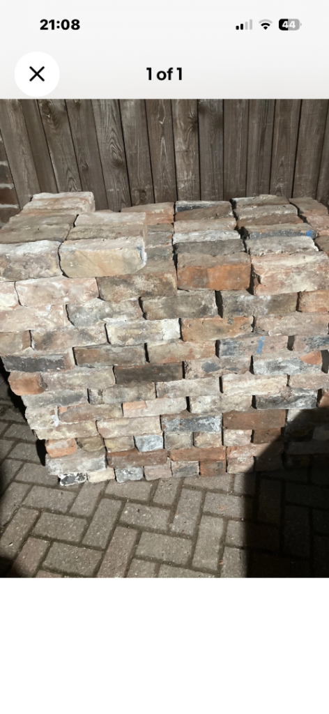Reclaimed brick 
