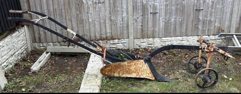 Victorian Horse Draw Plough 