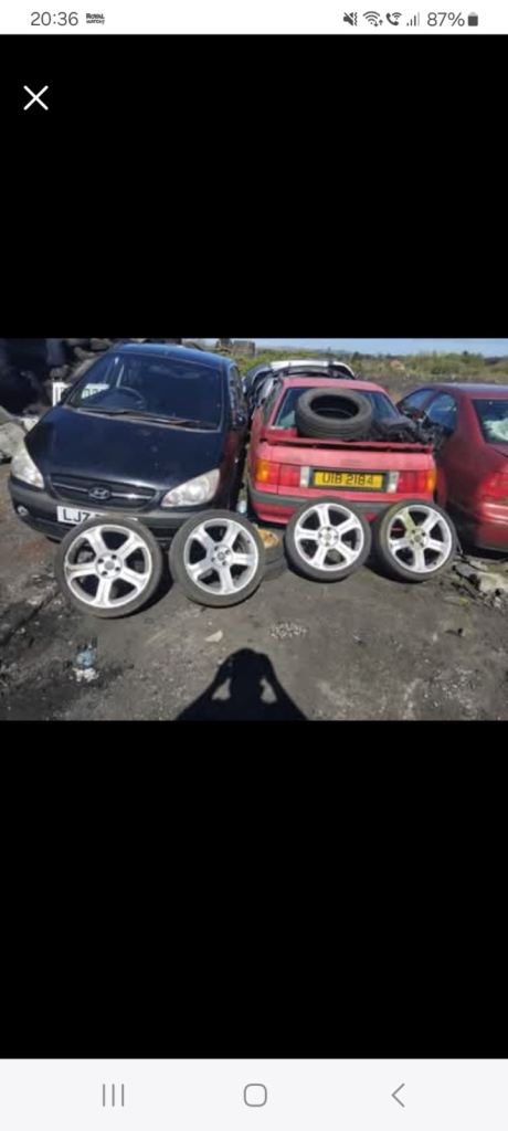 18in Citroen c4 vtr alloys genuine 