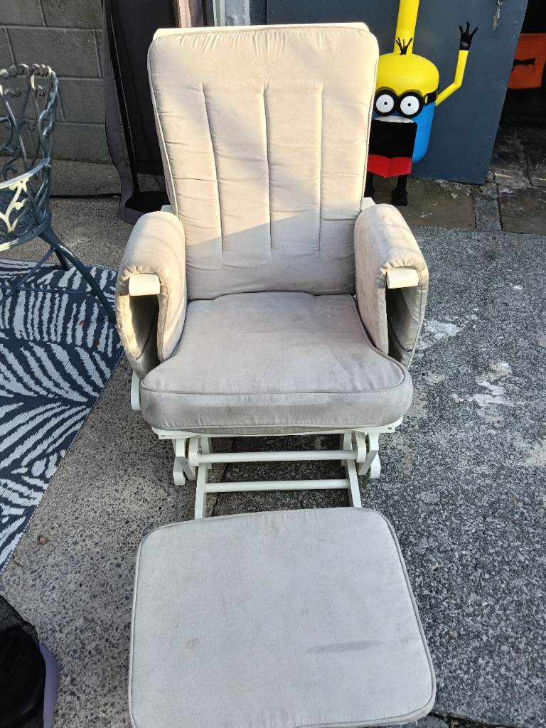 Rocking chair and rocking foot stool 