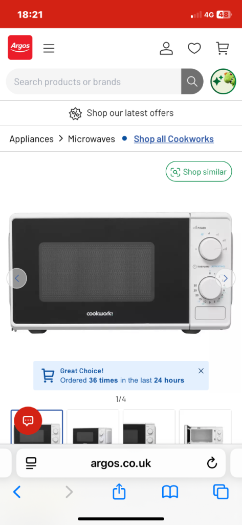 Microwave white and a kettle too