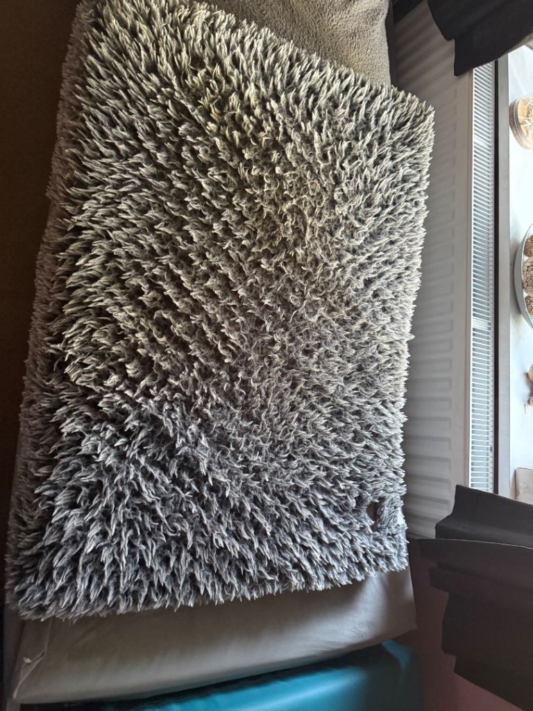 As new large pet bed used twice  with washable cover 