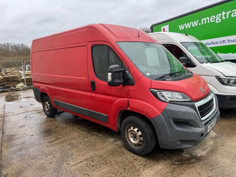 2014/64 PEUGEOT BOXER MWB L2 2.2 HDI 110PS PRICE IS PLUS VAT 