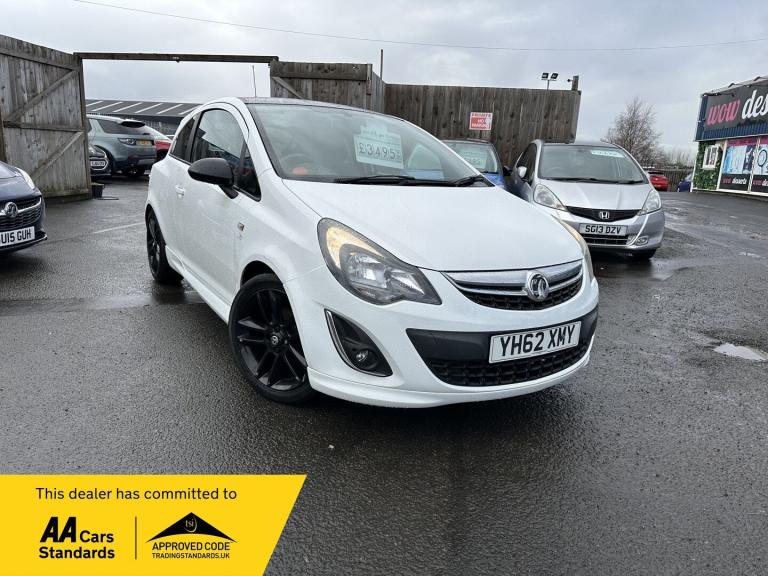 2012 Vauxhall Corsa 1.2 Limited Edition 3dr HATCHBACK Petrol Manual