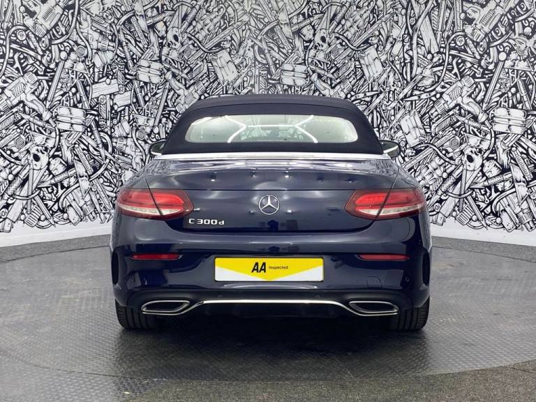 2018 Mercedes-Benz C Class 2.0 C300d AMG Line (Premium) Cabriolet 2dr Diesel G-Tronic+ Euro 6 (s/...