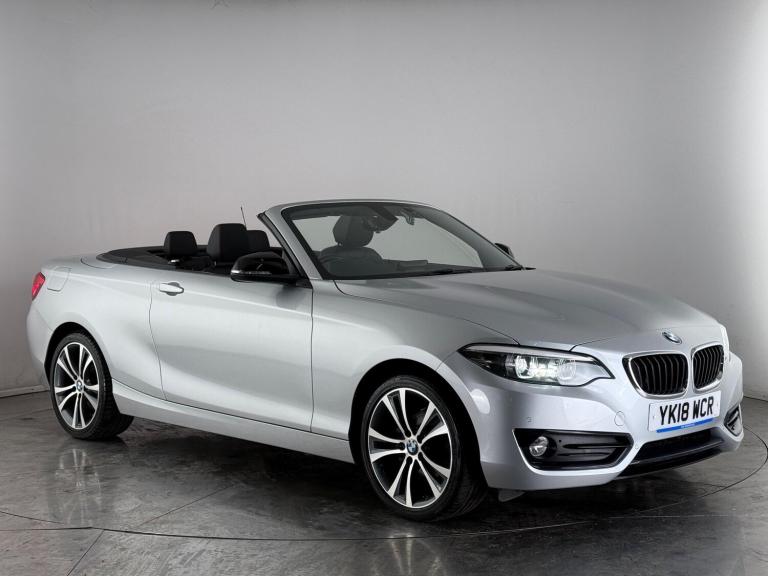 2018 BMW 2 Series 218d Sport 2dr [Nav] CONVERTIBLE DIESEL Manual