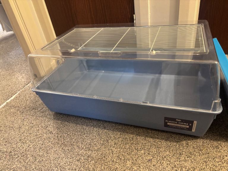 Hamster cage and accessories