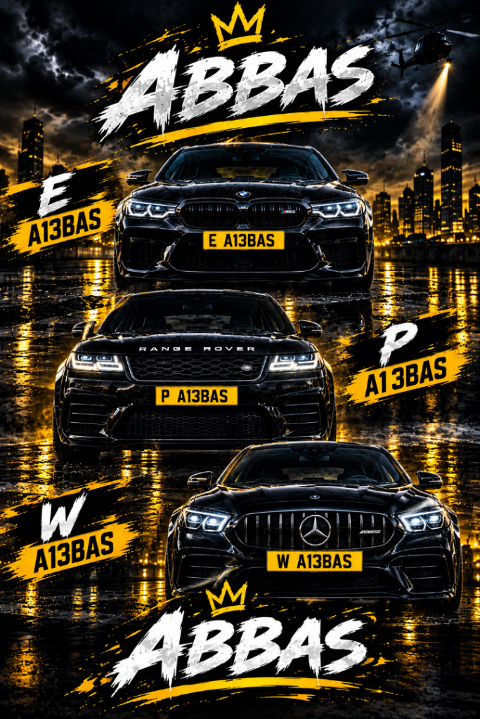 ASIAN NUMBER PLATE 