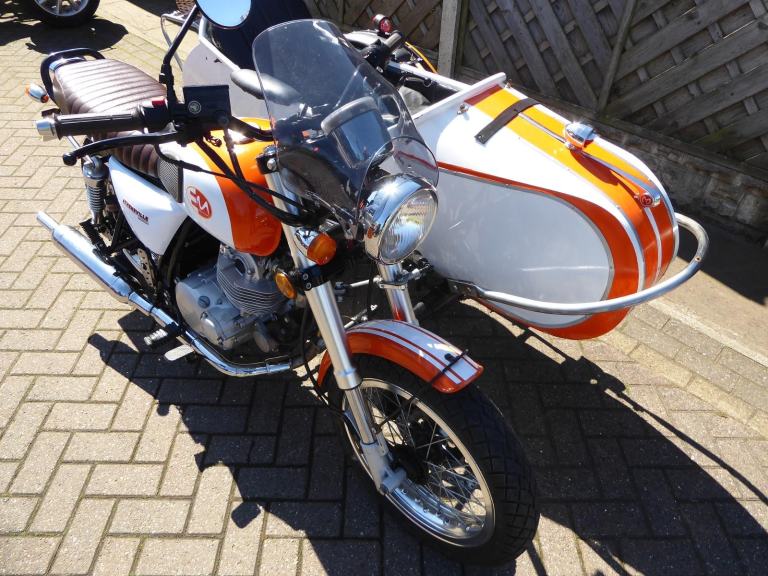 PIONEER XF 250 SIDECAR OUTFIT 2018 ON PRIVATE PLATE VERY LOW MILES LONG MOT
