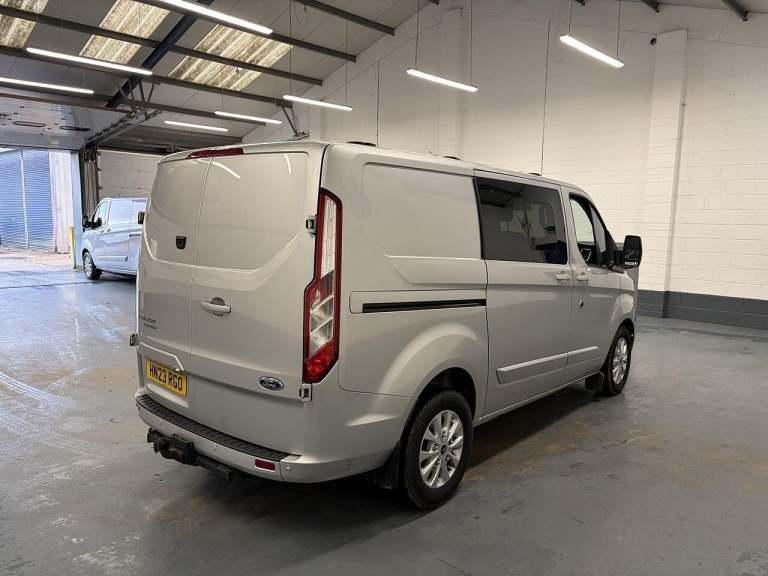 2023 Ford Transit Custom 2.0 EcoBlue 170ps Low Roof D/Cab Limited Van Auto PANEL VAN DIESEL Autom...