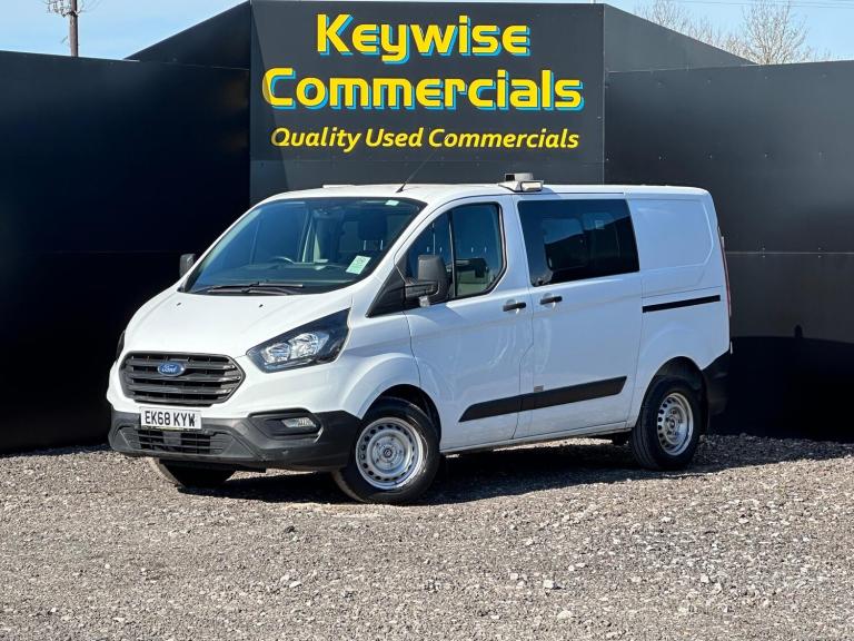 2018 Ford Transit Custom 2.0 TDCi 105ps Low Roof D/Cab Van PANEL VAN DIESEL Manual
