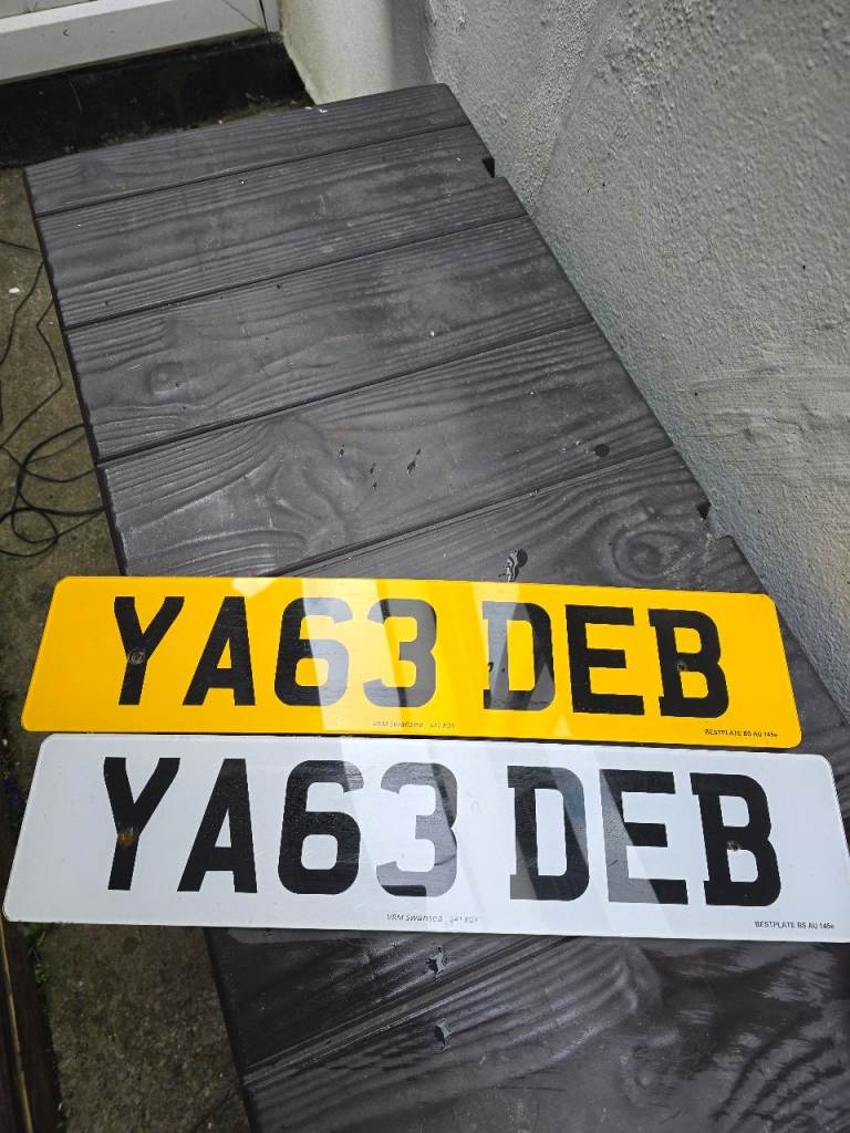 Number Plates 