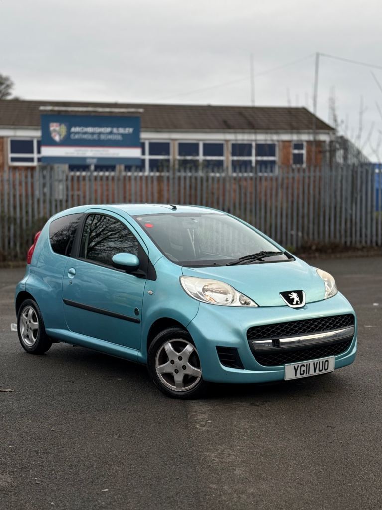 Peugeot, 107, Hatchback, 2011 - FULL SERVICE HISTORY - Manual, 998 (cc), 3 doors