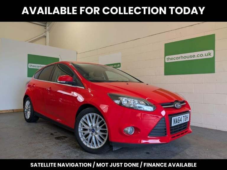 image for 2014 Ford Focus 1.6 TDCi Zetec Navigator Euro 5 (s/s) 5dr HATCHBACK Diesel Manual
