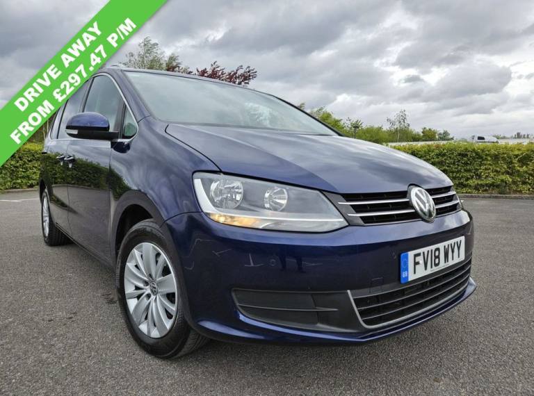 2018 Volkswagen Sharan 2.0 TDI CR BlueMotion Tech 150 SE Nav 5dr DSG MPV DIESEL Semi Automatic
