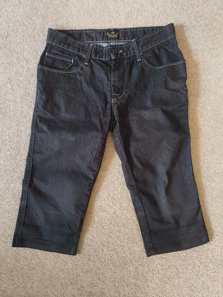 Men's River Island cutoff jeans W30 £5