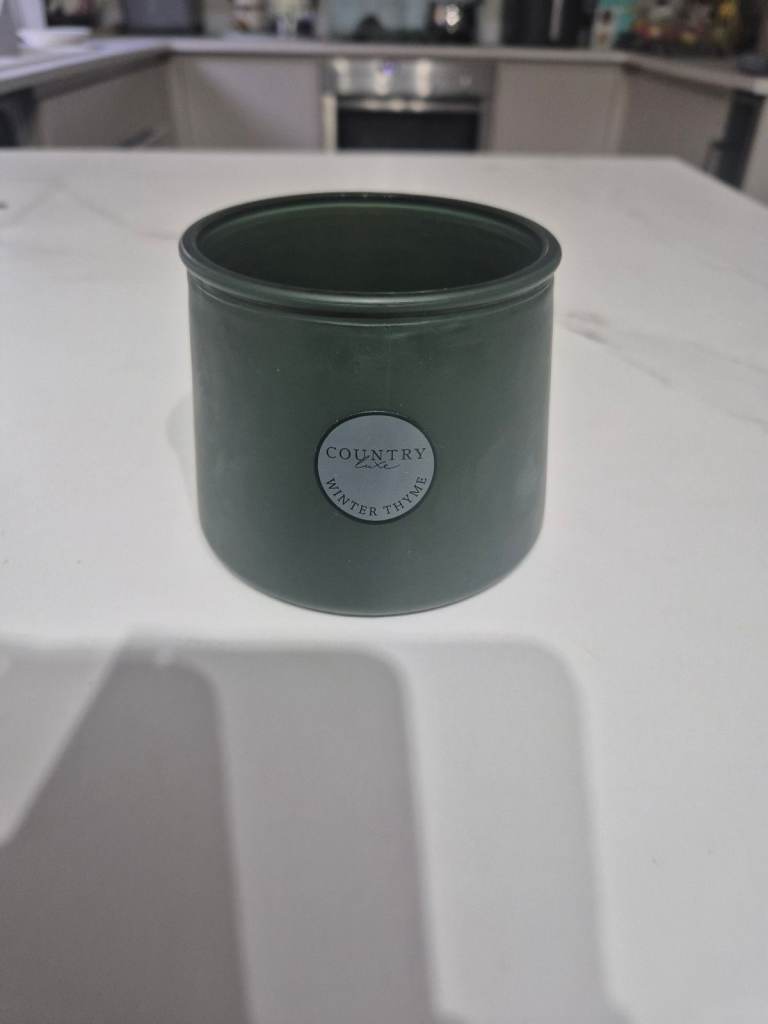 image for Next Sage Green Country Luxe Candle Holder