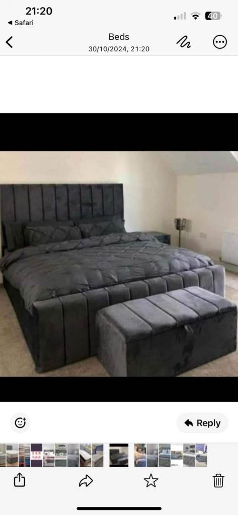 TODAY'S BRAND NEW LUXURY BED FRAME, LIMITED TIME OFFER