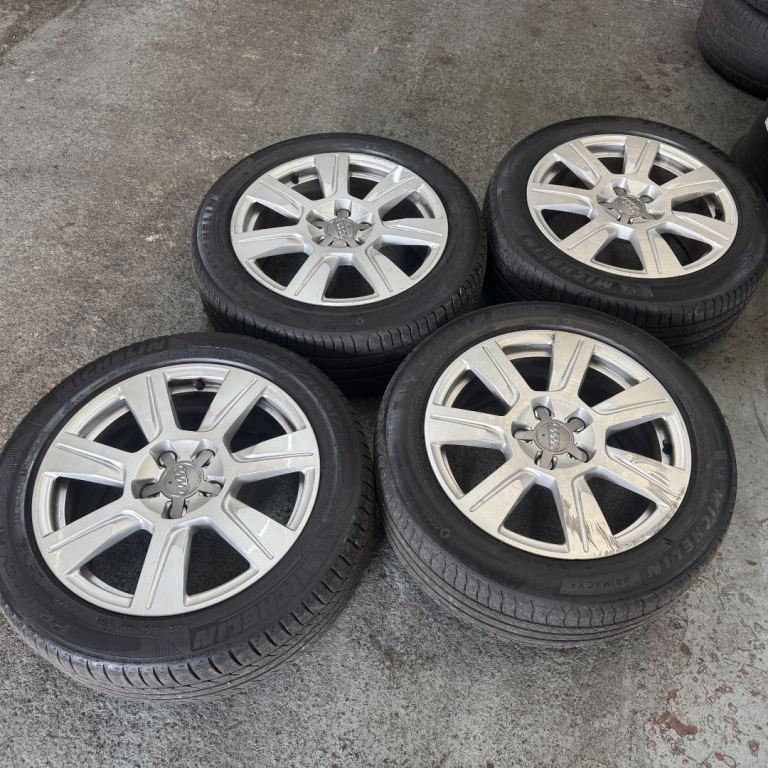 17” Audi A6 C6 alloy wheels & Michelin tyres