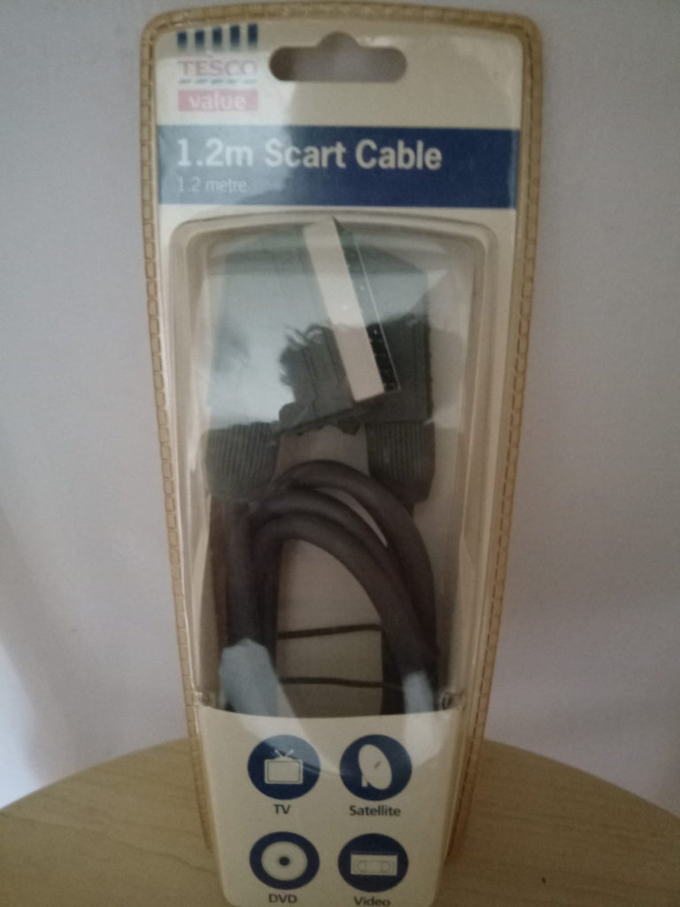 1.2m Scart cable