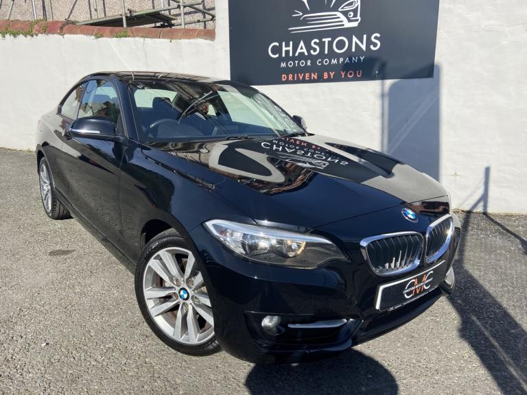 BMW 2 SERIES 1.5 218i Sport Coupe Black Manual Petrol 2015
