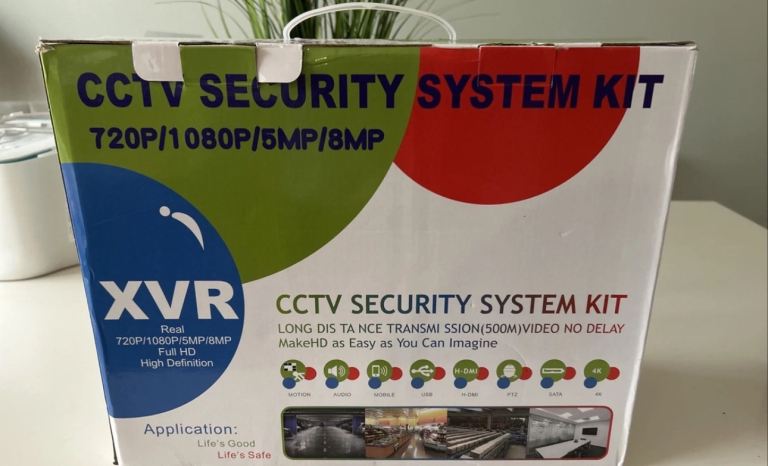 CCTV camera security system kit 