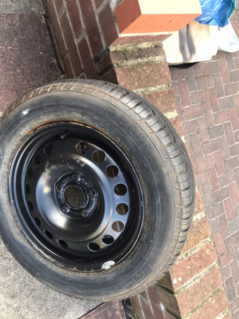 Vauxhall steel wheel 