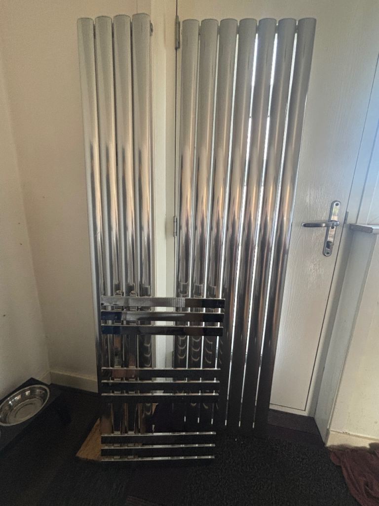 3 piece chrome radiator set 