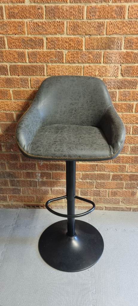 image for Pair of Faux Leather Breakfast / Bar