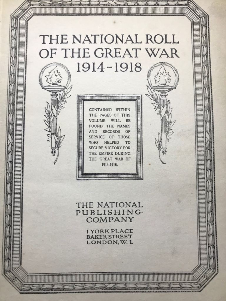 A rare register of First World War servicemen from Salford, including their home addresses.