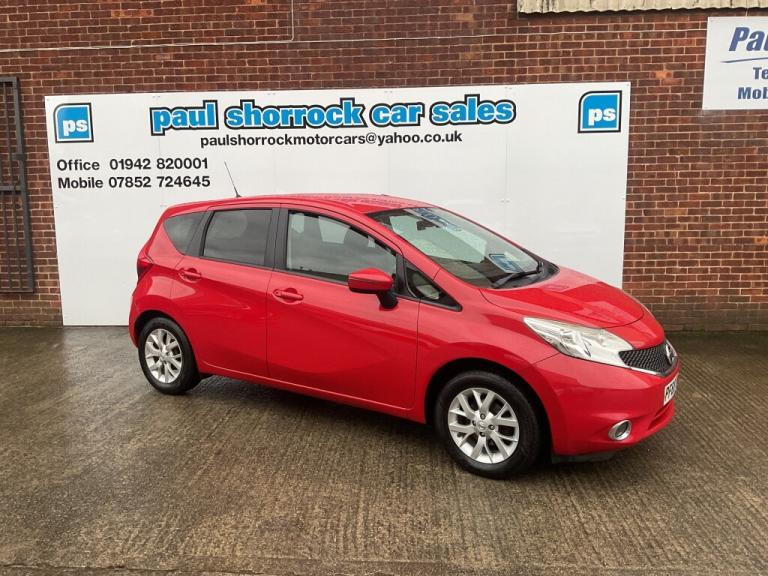 2016 Nissan Note 1.2 ACENTA PREMIUM 5DR Manual MPV Petrol Manual