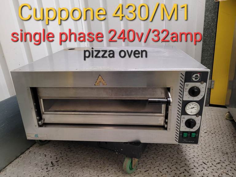 Commercial Catering cuppone  pizza  🍕 Oven  Single Phase 
