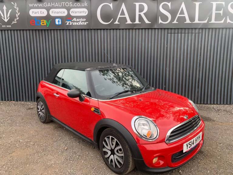 2014 MINI Convertible 1.6 One 2dr Auto CONVERTIBLE PETROL Automatic