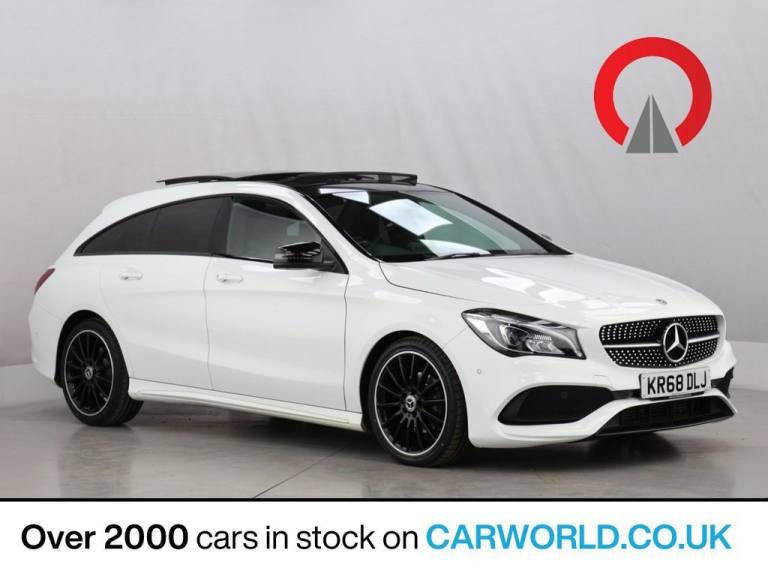 2018 Mercedes-Benz CLA 1.6 CLA200 AMG Line Night Edition (Plus) Shooting Brake 5dr Petrol 7G-DCT ...