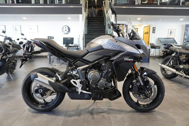 Triumph Tiger Sport 800, 2026, Graphite/ Black IN STOCK NOW Only £11095. 