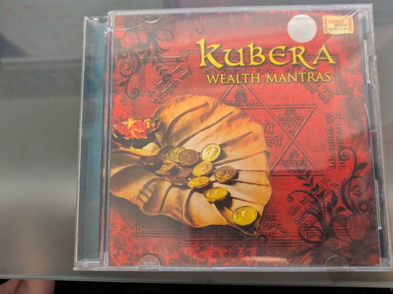 Kubera Wealth Mantras Kshitij Indian Asian Hindi Bollywood Spiritual Music CD ref 6