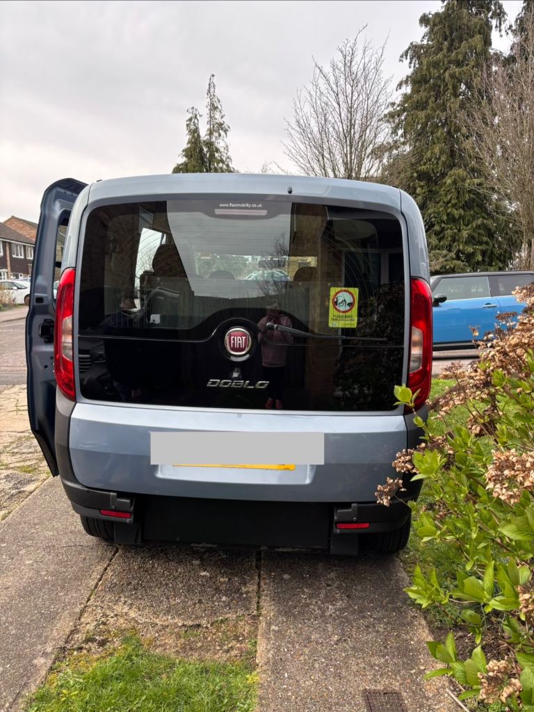 Wheelchair Accessible Vehicle (WAV) Fiat, DOBLO, MPV, 2016, Manual, 1368 (cc), 5 doors