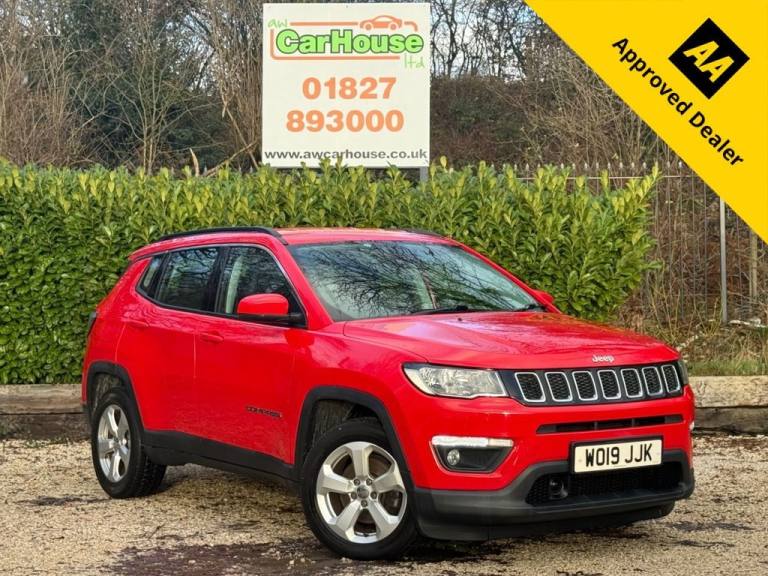 2019 19 JEEP COMPASS 1.4T MULTIAIRII LONGITUDE SUV 5DR PETROL MANUAL EURO 6 (S/S