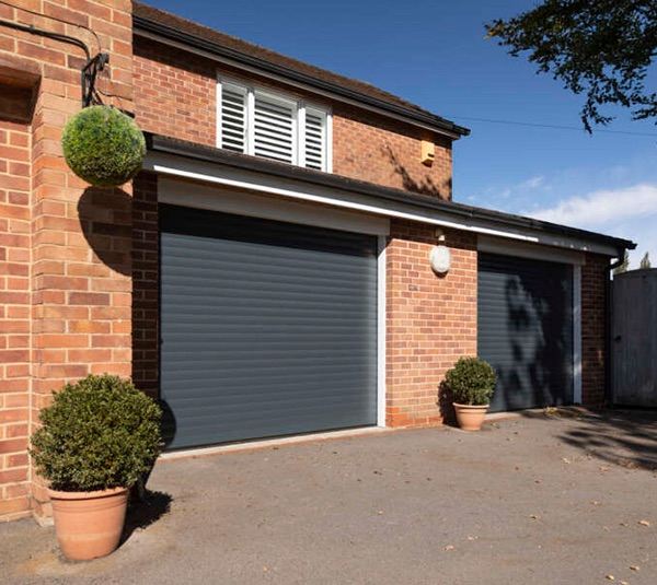 New roller garage doors 
