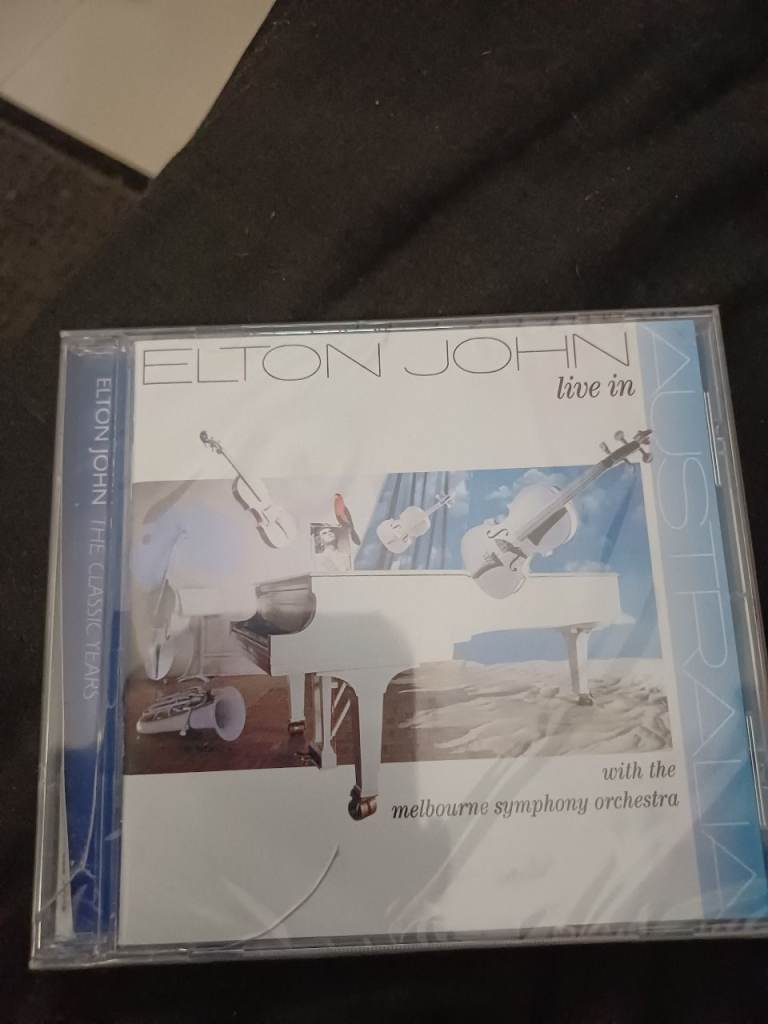 Elton John Live in Australia with the Melbourne Symphony Orchestra CD – New, Sealed