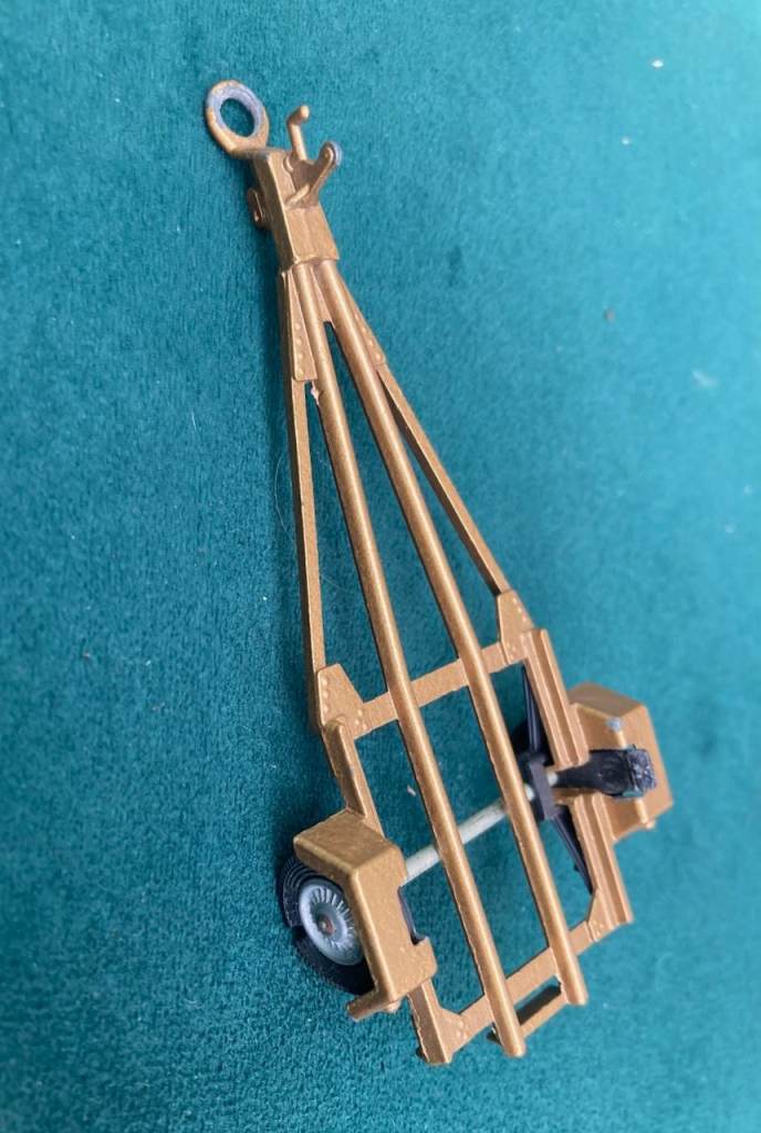 corgi toys 107 batboat trailer in good condition